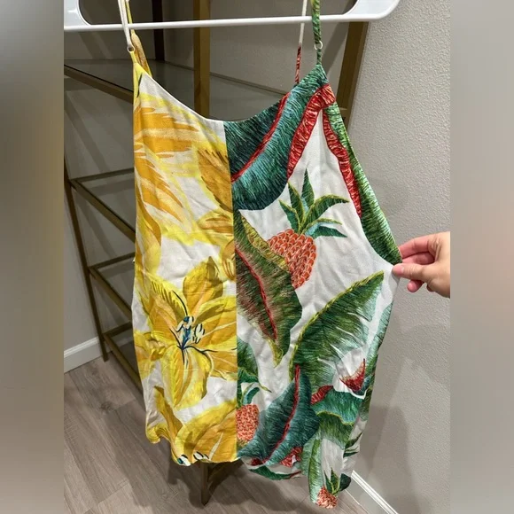 FARM Rio Azalea Forest Mini Wrap Dress Size XL - Picture 5 of 10